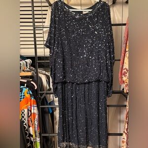 😍Patra Silk Elegant Beaded Dress Size 20W